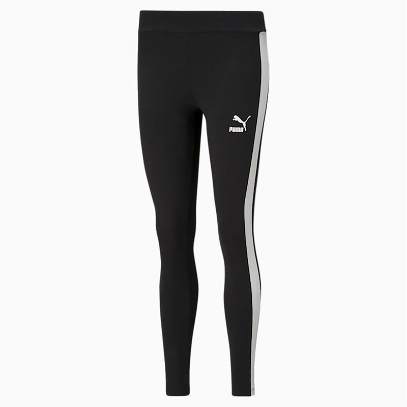 PUMA - Leggings Puma para Mujer Iconic T7 Mr  Negro