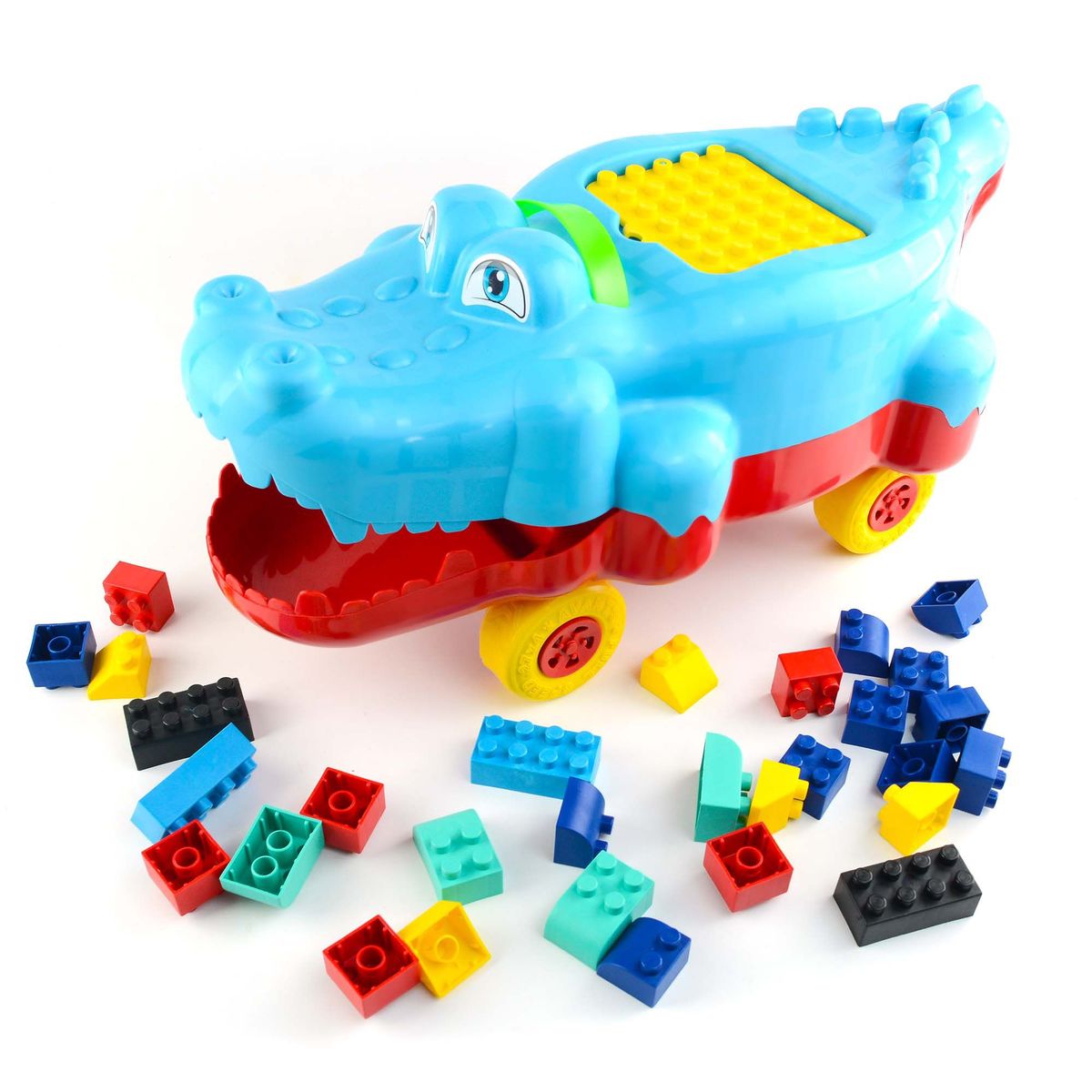 ENERGY PLUS - Cocodrilo Montable con Bloques Creativos Juego y Desarrollo