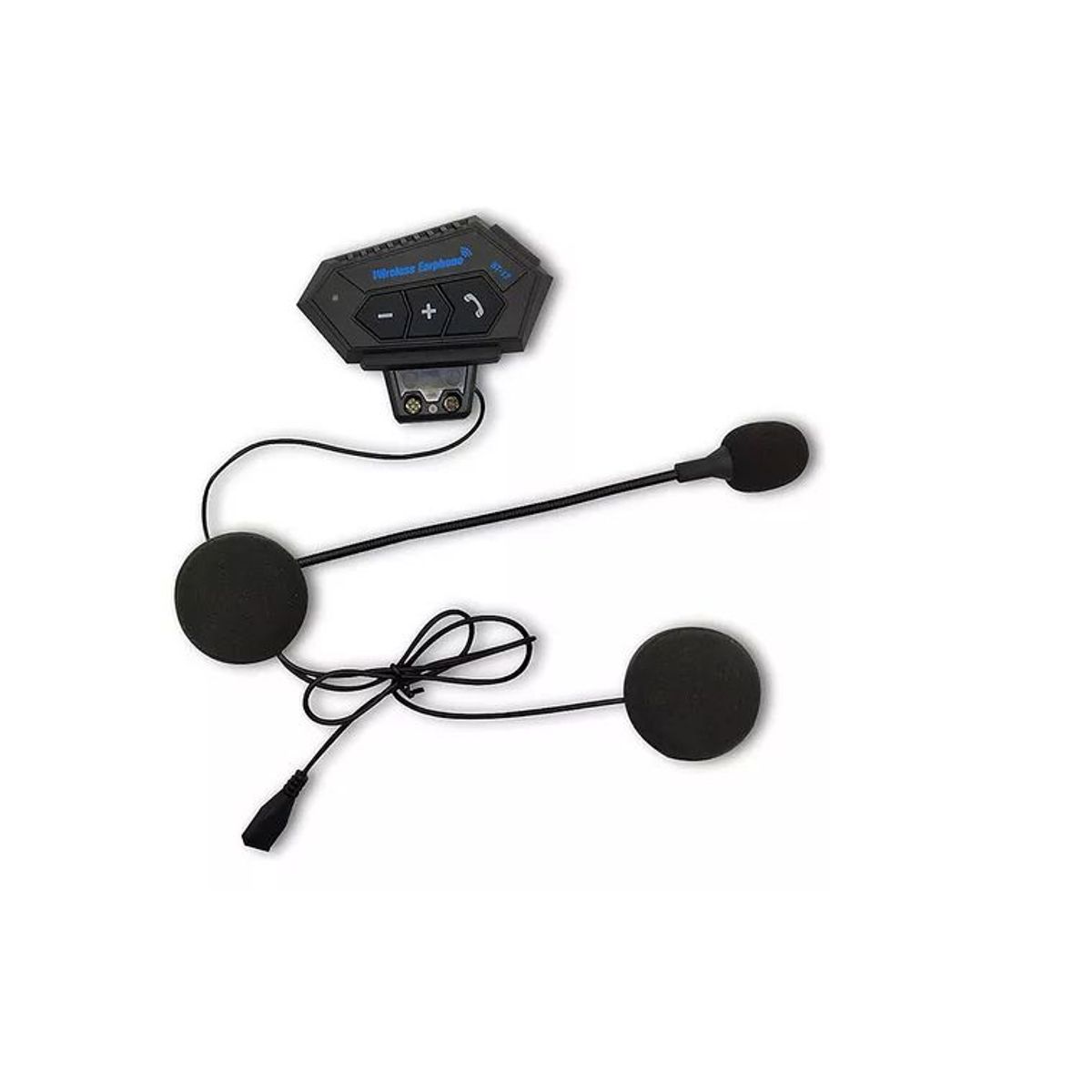 GENERICO - Auriculares Intercomunicadores Casco Bluetooh Bt12 Moto