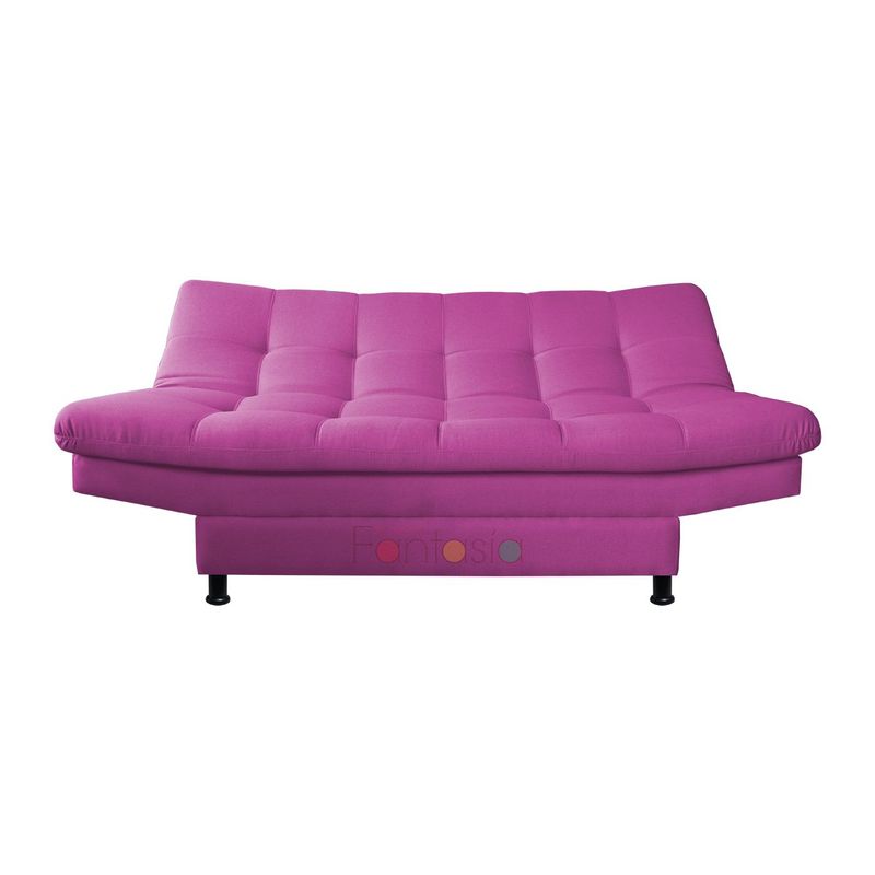 MUEBLES FANTASIA - Sofa Cama Click TELA FUCSIA Muebles Fantasía