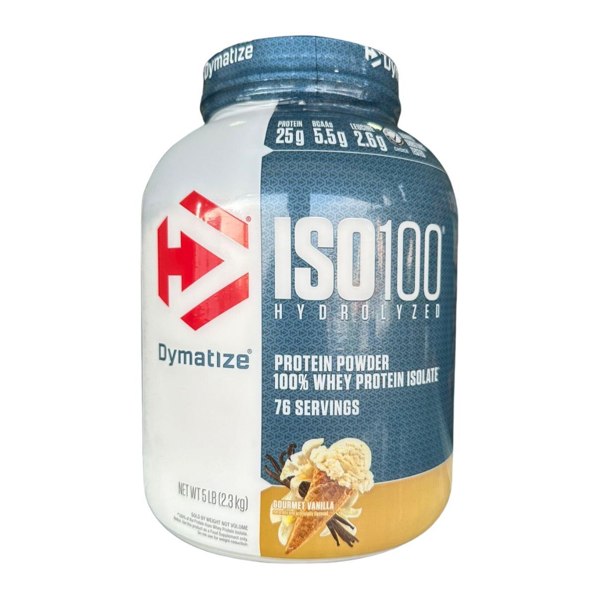 DYMATIZE - Proteina ISO 100 Hidrolizada 5 libras Dymatize