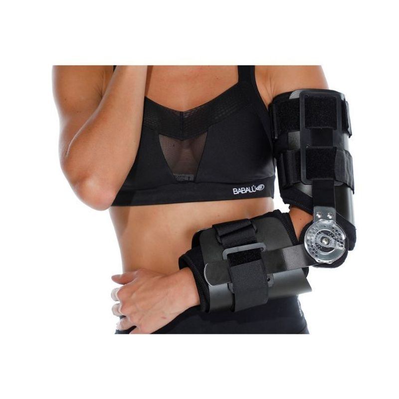 GENERICO - Brace de Codo Articulado Tecnomed - negro