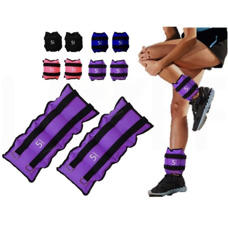 GENERICO - Pesas tobilleras basicas kit 2k 4lbs el par mgt