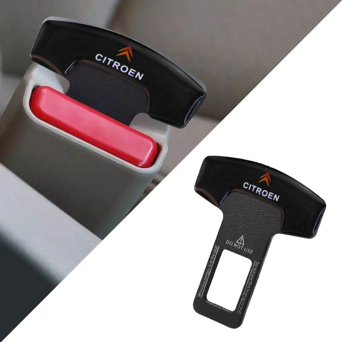 GENERICO - accesorios citroen silenciador alarma cinturon seguridad