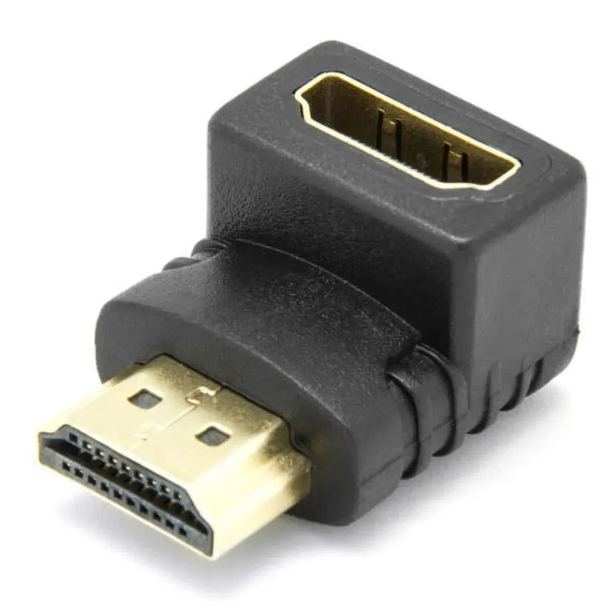 OEM - Adaptador Curva L  Codo Hdmi Angulo 90° Soporta 1080p