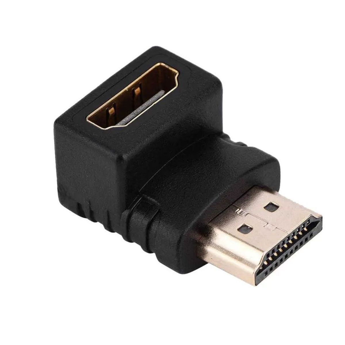 OEM - Adaptador Curva L  Codo Hdmi Angulo 90° Soporta 1080p