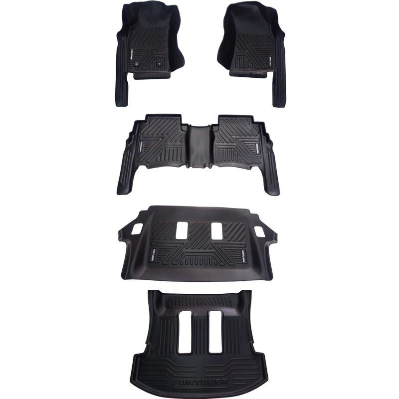 GENERICO - Tapetes Termoformados 5d Para Toyota Fortuner 2006-2016