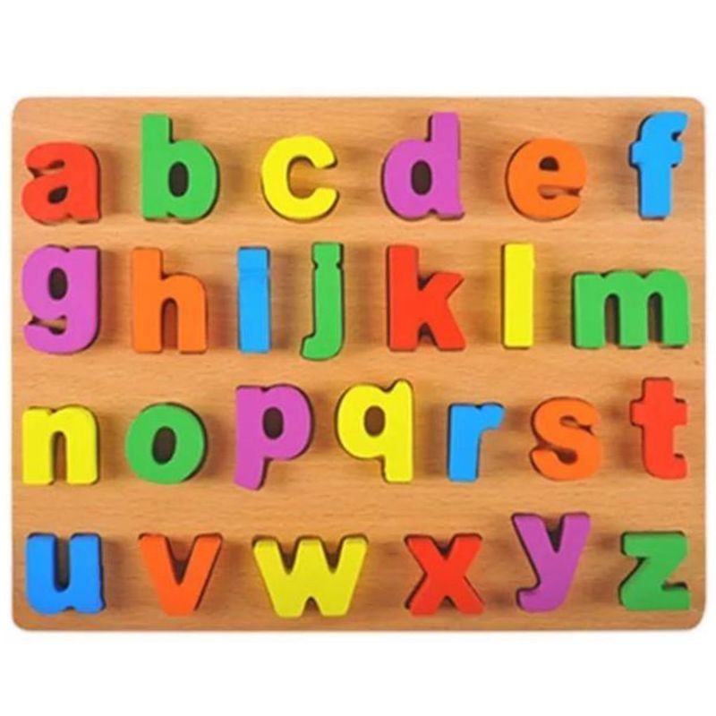 SWISSHOME DR HOFFMAN - TABLA PARA ENCAJAR ABC JUEGO PARA NIÑOS +3 AÑOS