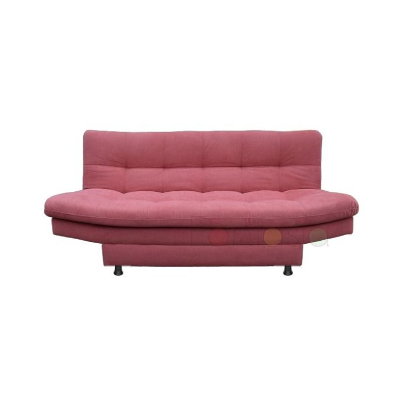 MUEBLES FANTASIA - Sofa Cama Click TELA PALO ROSA Muebles Fantasía