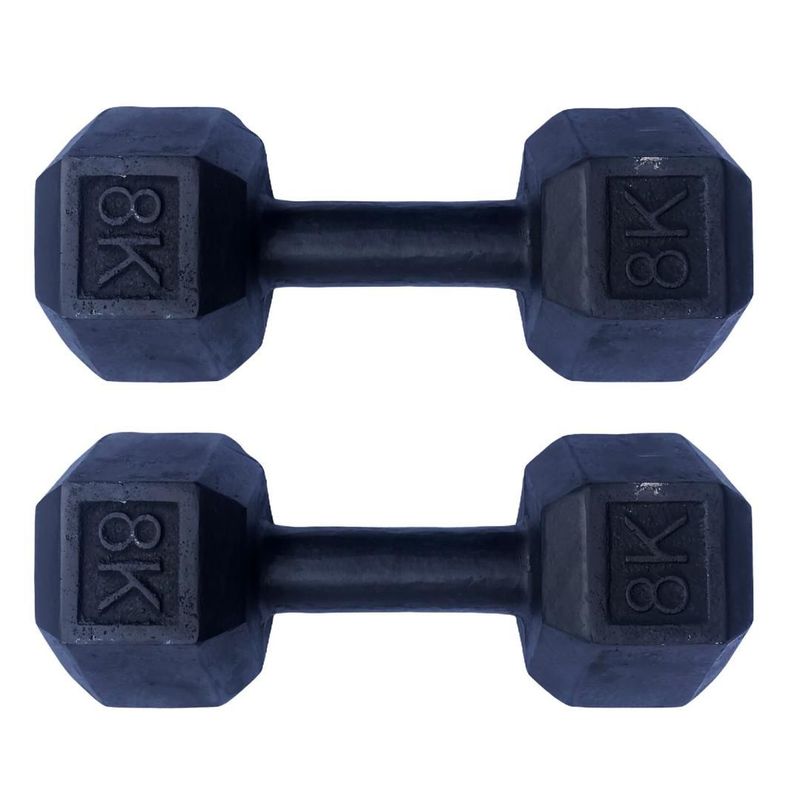 GENERICO - PAR MANCUERNAS 8 KG (TOTAL 16 KG)