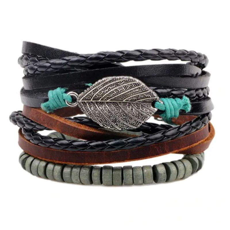 PULSO TIEMPO DE HOMBRES - Pulsera Hoja Ref 7029-1