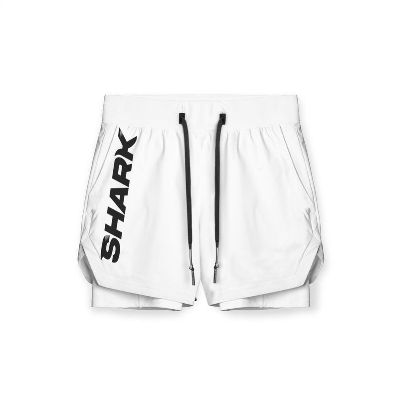 SHARK - PANTALONETA DEPORTIVA RUNNING ACTIVIDAD FISICA GIMNASIO 2 EN 1_..