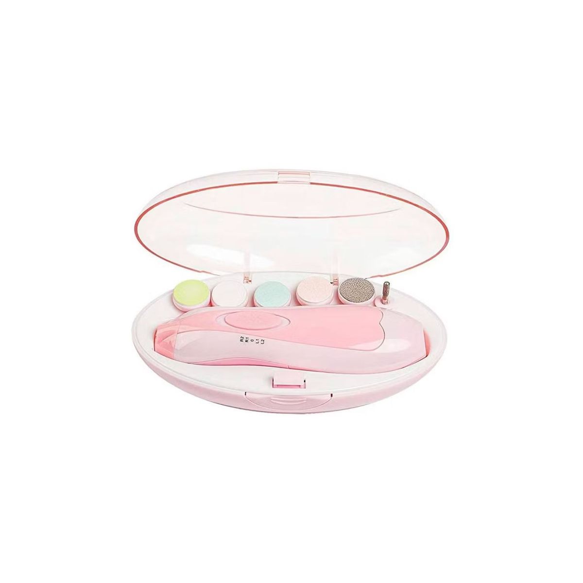 MUNDO BEBE - Lima eléctrica uñas para bebes rosa