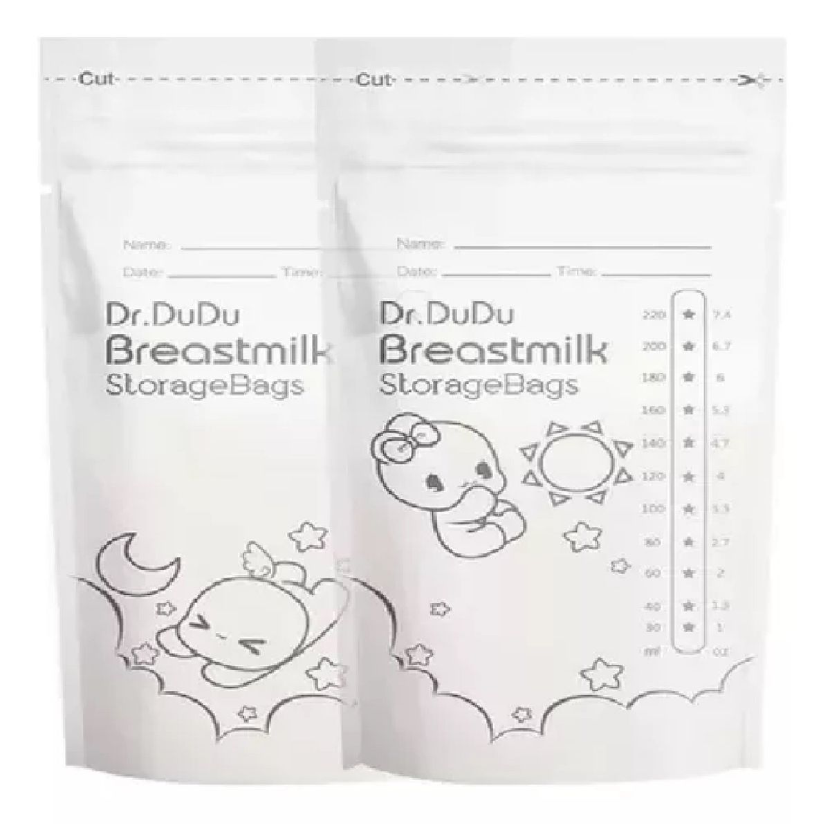 MUNDO BEBE - Bolsas De Almacenamiento Leche Materna X 100 UNI