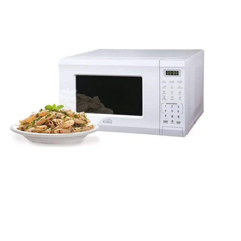 KALLEY - Horno Microondas Kalley 0.7 Pies K-mw07bl Blanco.