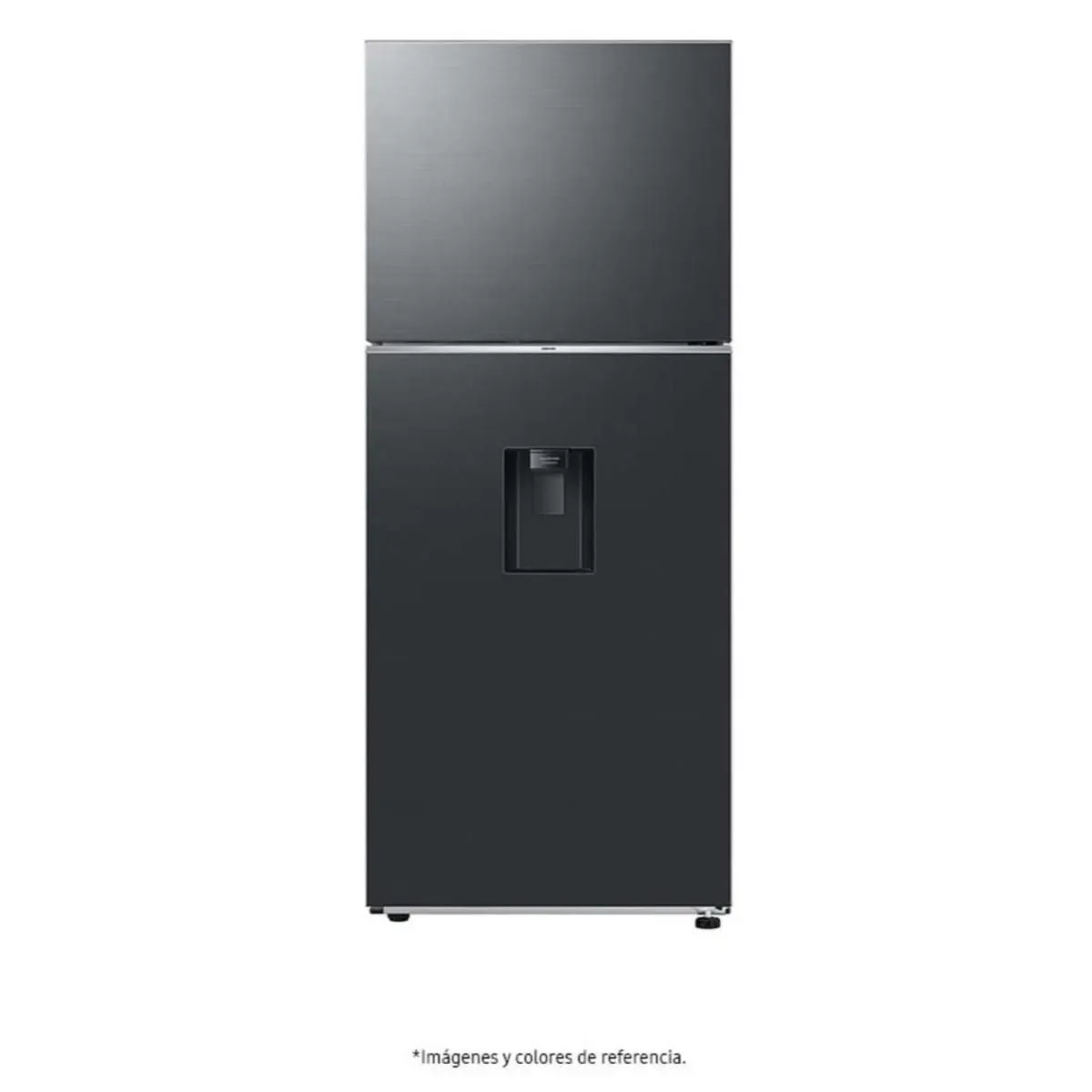 SAMSUNG - Nevera Samsung 382 Lts No Frost Congelador Superior Negra - RT38DG6770B1/CO