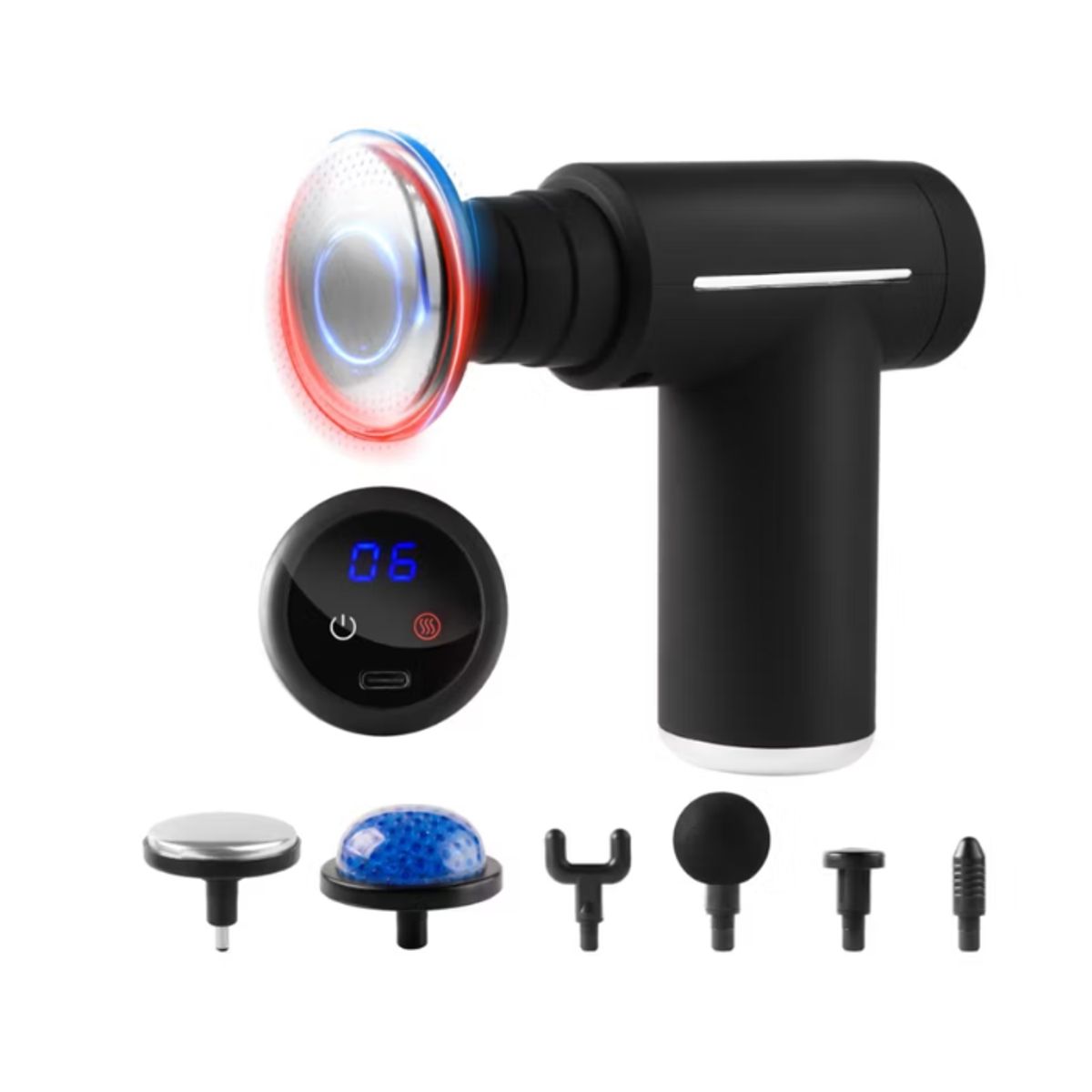 EQUIMEDIC - Pistola Masajeadora Frio Calor