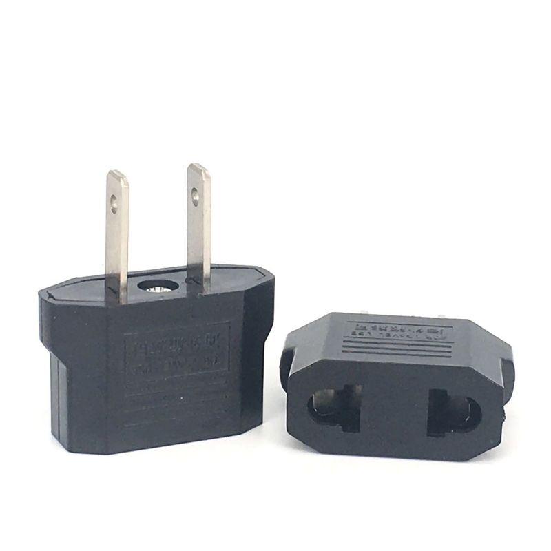 GENERICO - Adaptador Convertidor Enchufe Europeo A Americano X1