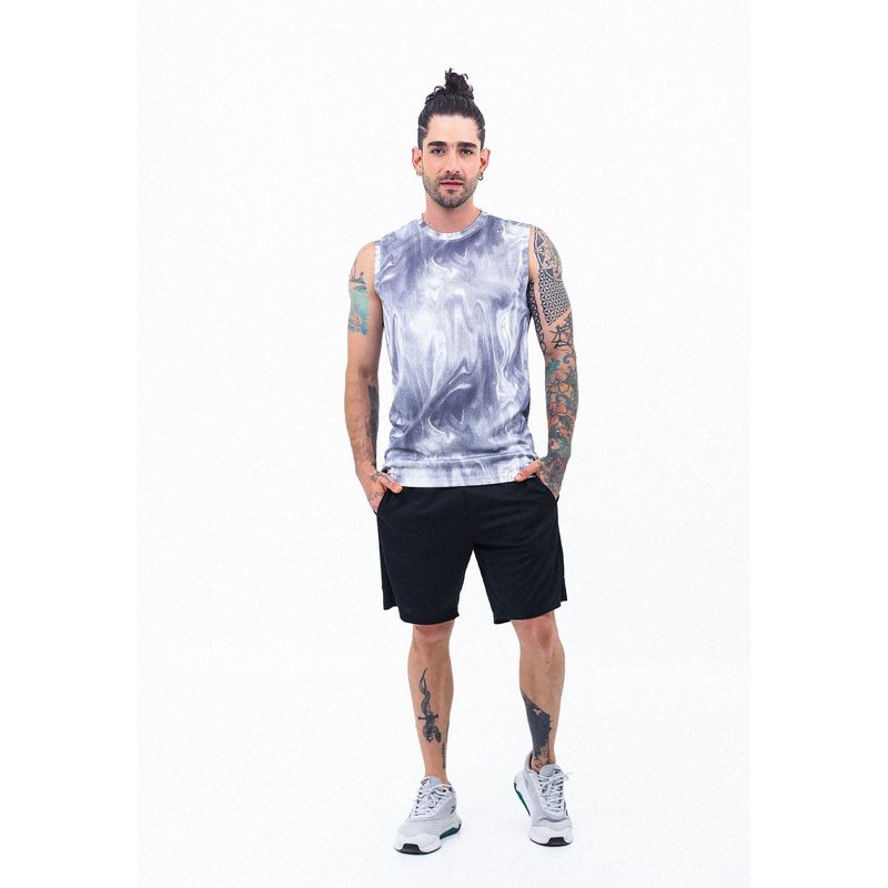 BELIFE - Camiseta Deportiva Plata Manga Para Hombre Belife.-