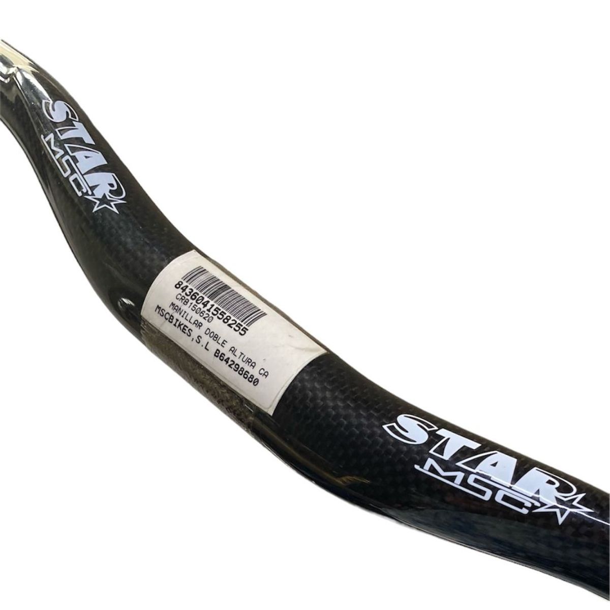 GENERICO - Manubrio MSC Star doble altura en Carbono