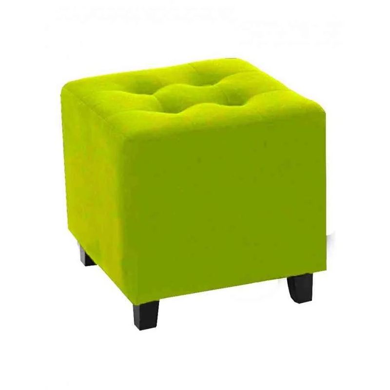MAGIC CLASS - PUFF CUADRADO40X40X40 ECOCUERO VERDE