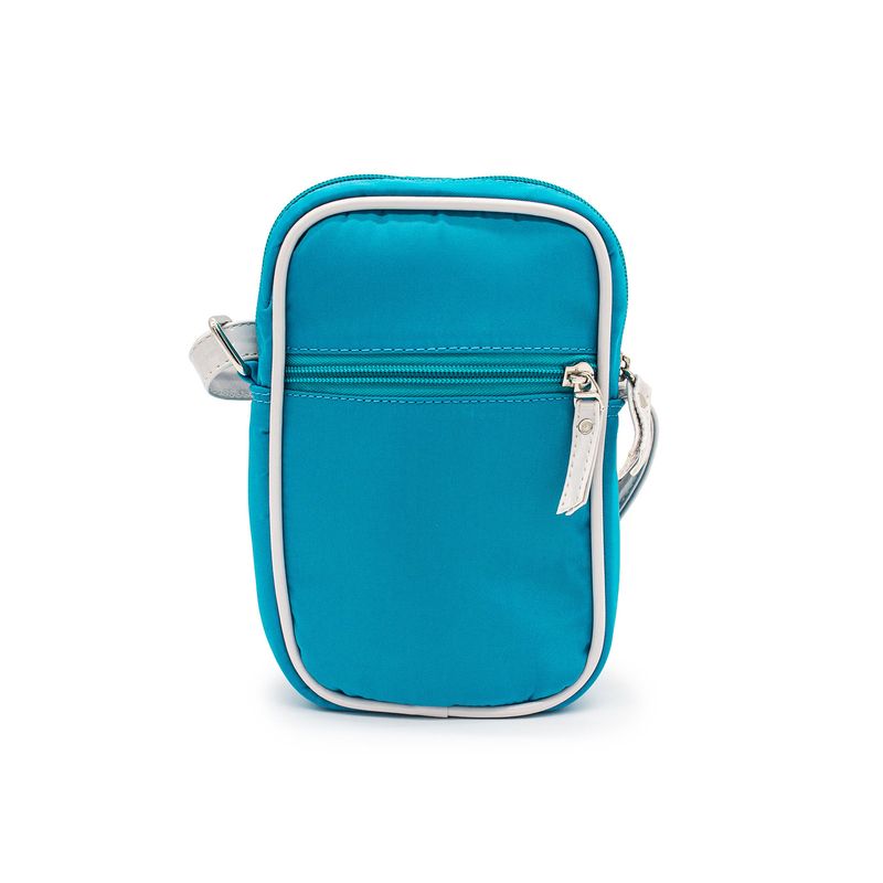 MACOLY - Bolso Manos Libres macoly 851 satin turquesa