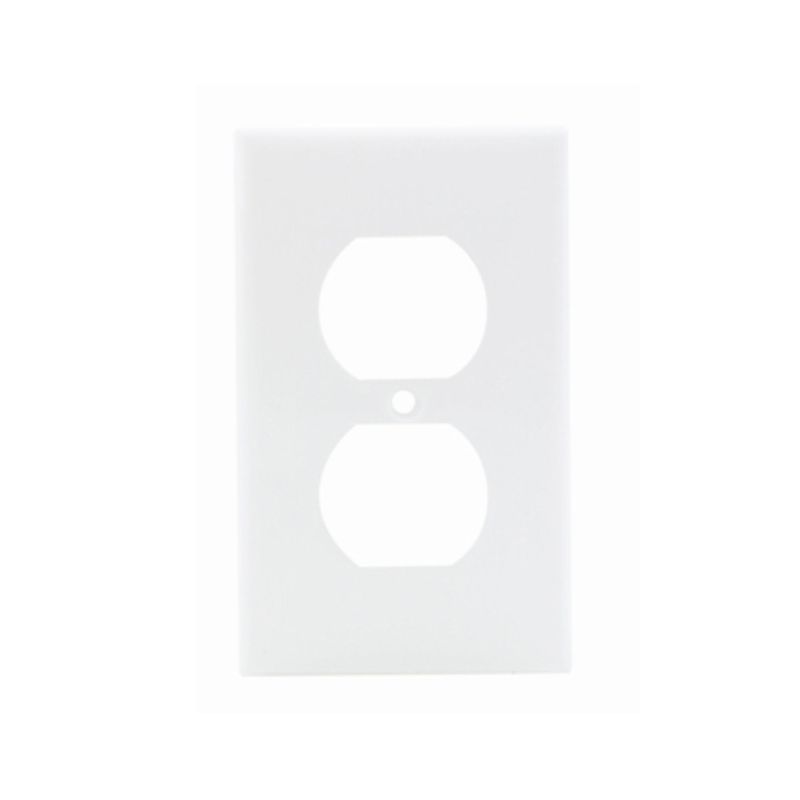 LEVITON - Tapa Toma Leviton 80703-w Toma Doble Comercial O Industrial