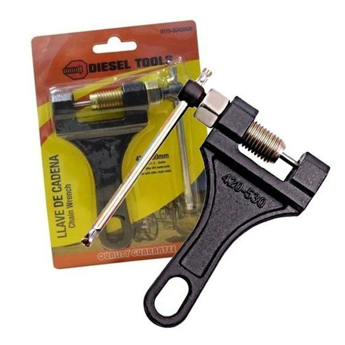 GENERICO - Despinador Corta Cadena Para Moto Extractor Mecanica