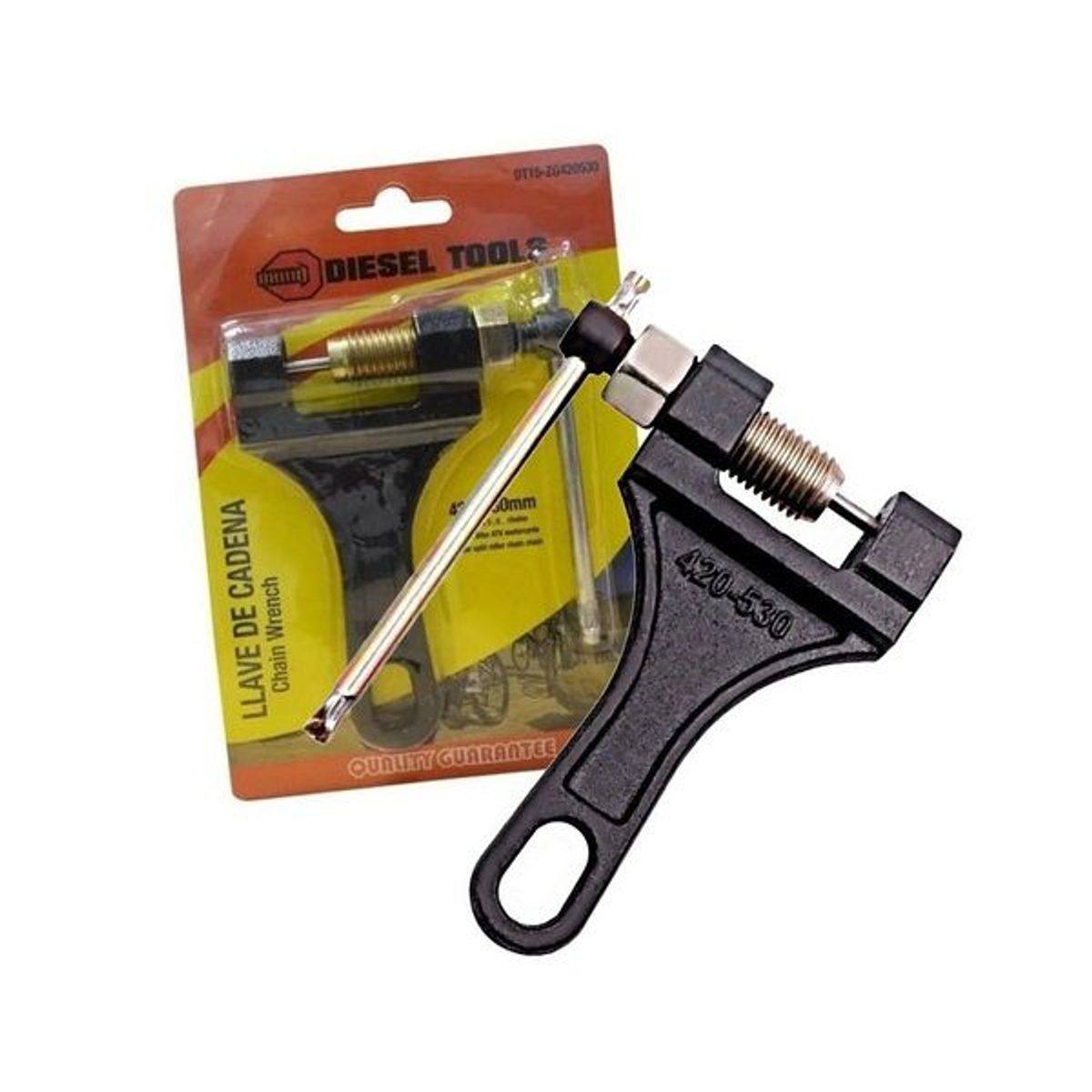 GENERICO - Despinador Corta Cadena Para Moto Extractor Mecanica