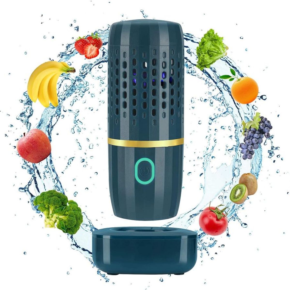 GENERICO - Limpiador purificador de frutas lavadora de verduras