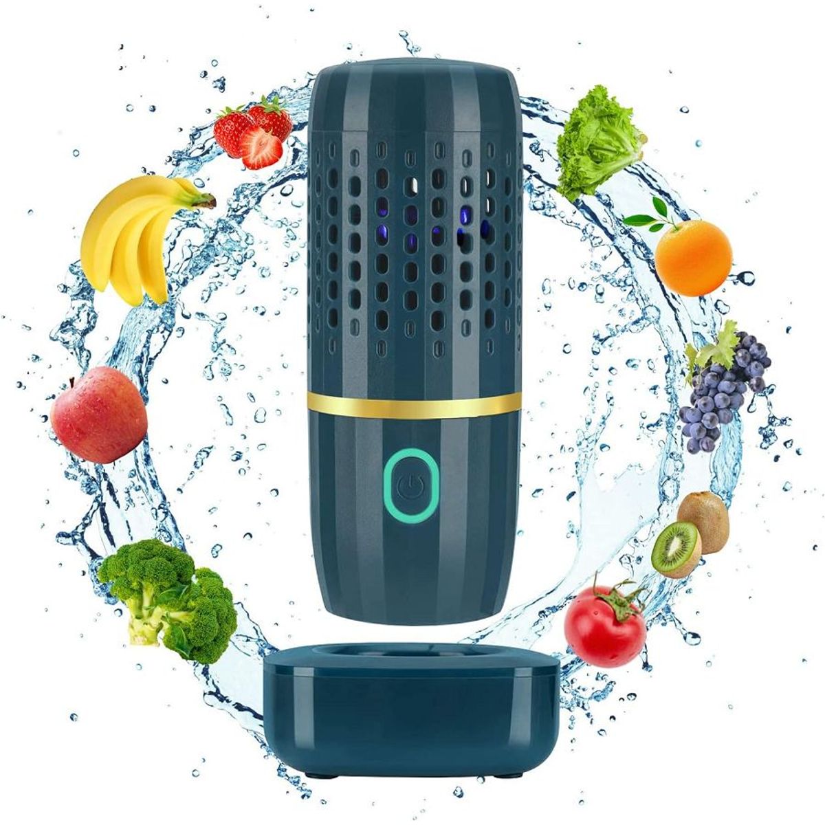 GENERICO - Limpiador purificador de frutas lavadora de verduras