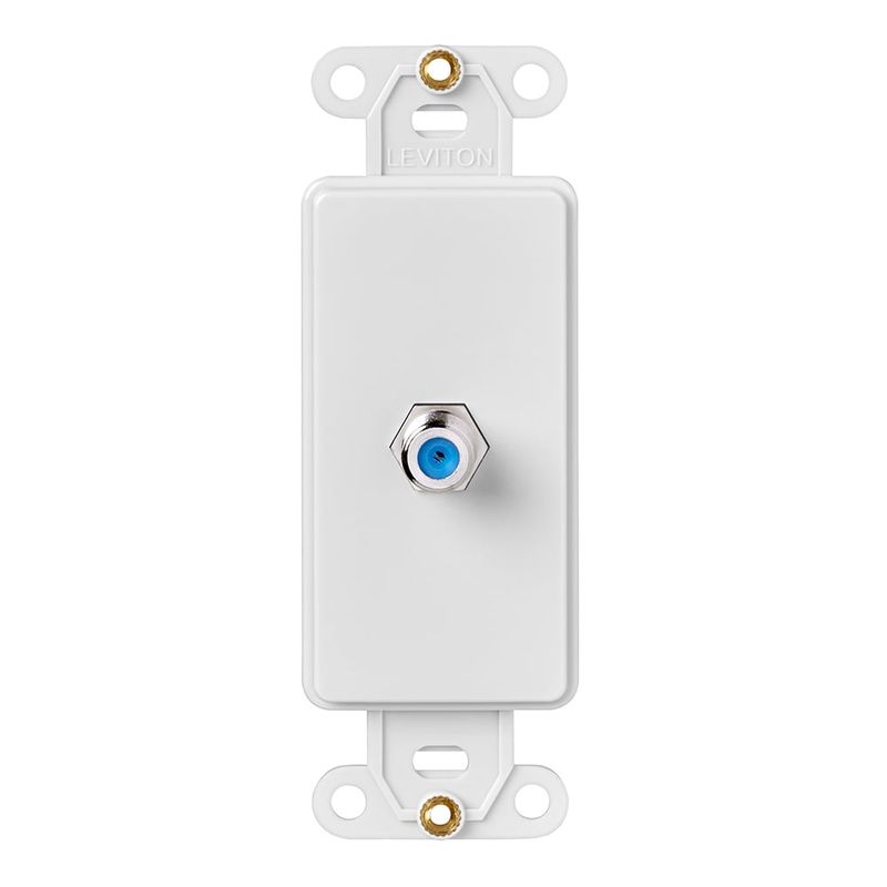 LEVITON - Toma Televisión Leviton 40681-00w Decora