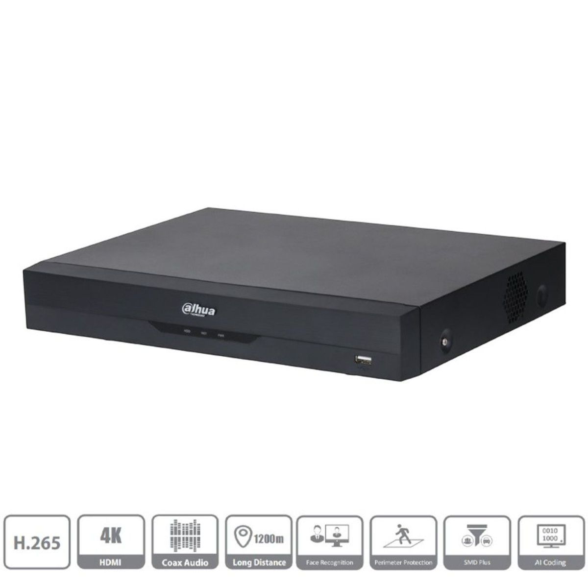 GENERICO - XVR 16CH+8CH IP GRABACION 2CH HASTA 5M-N 14CH HASTA 4M-N 1 HDMI