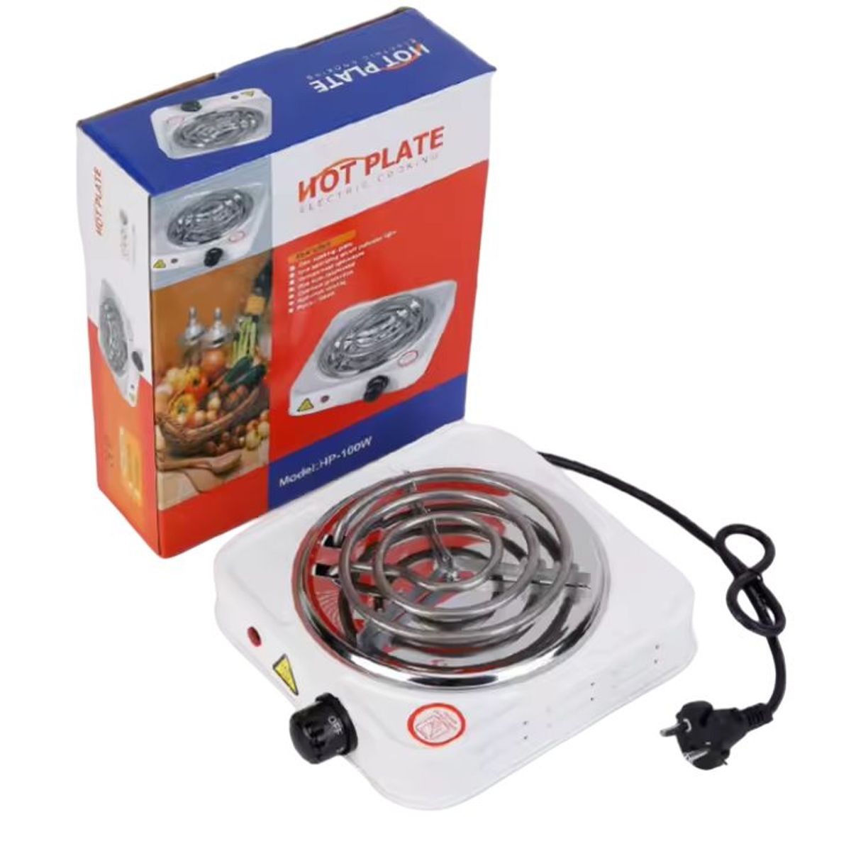 GENERICO - Cocina Eléctrica De Una Hornilla Portatil 500w