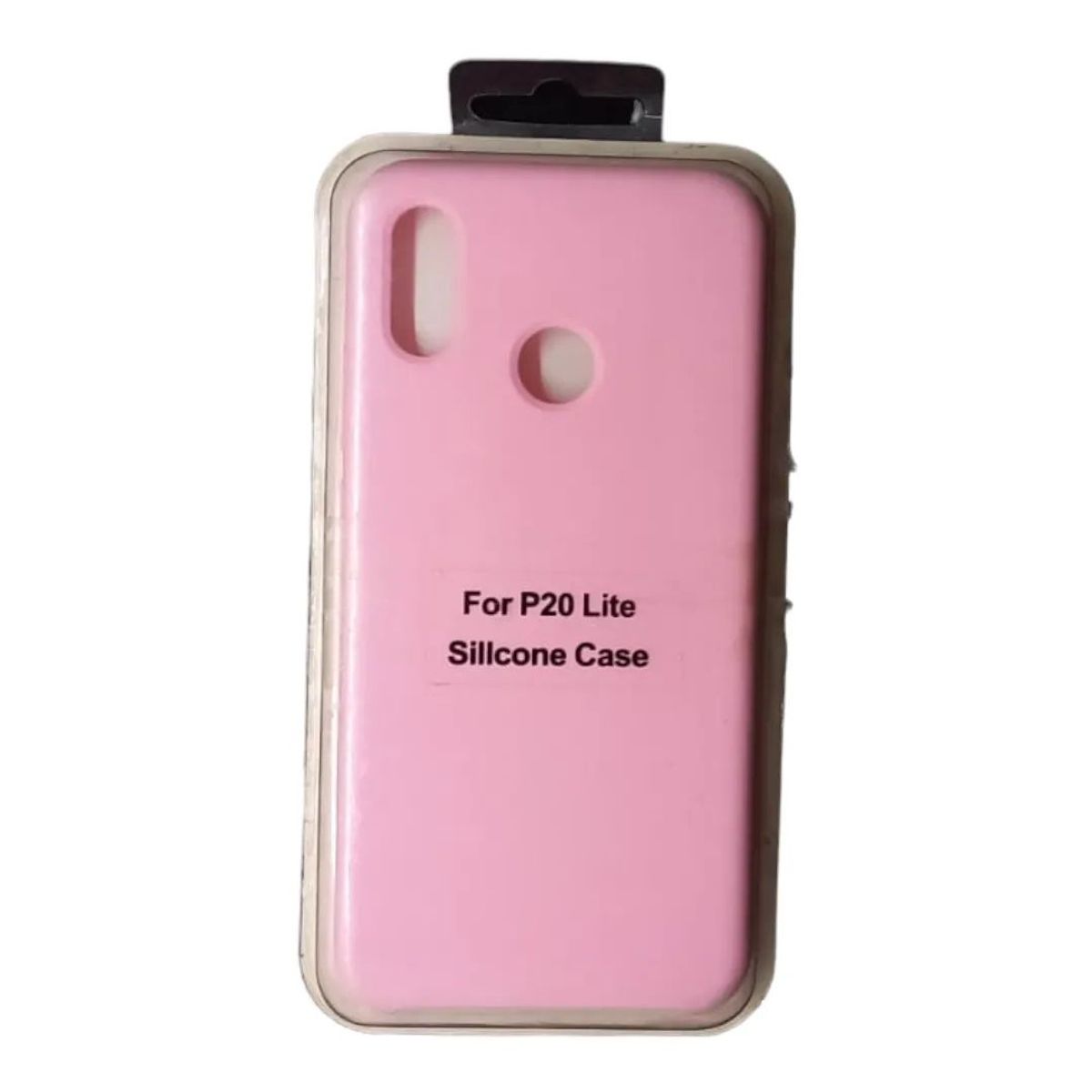 GENERICO - Forro Silicone Case compatible con Huawei P20 Lite Rosado