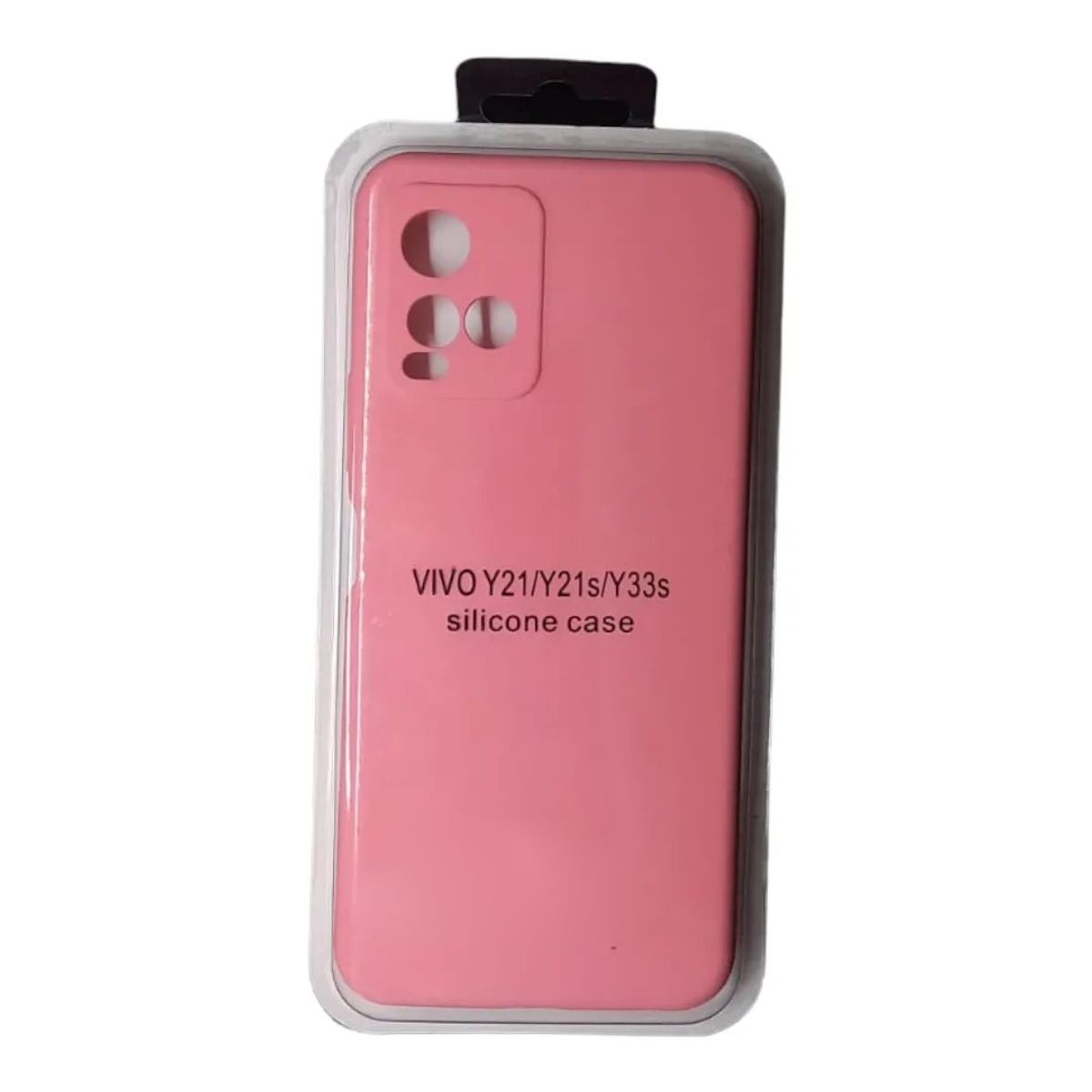 GENERICO - Forro Silicone Case compatible con Vivo Y21y21sy33s Rosado