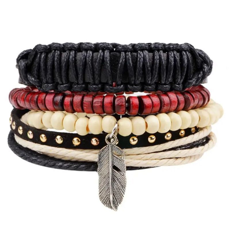 PULSO TIEMPO DE HOMBRES - Pulsera Pluma Ref 7029-15