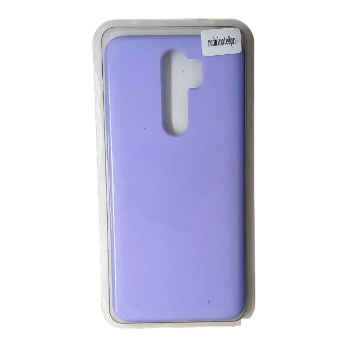 GENERICO - Forro Silicone Case Compatible con Xiaomi Redmi Note 8 Pro Lila