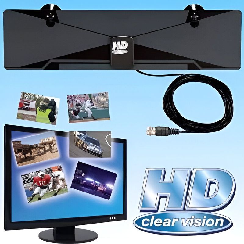 GENERICO - Antena tdt hd clear vision tv digital televisión televisor