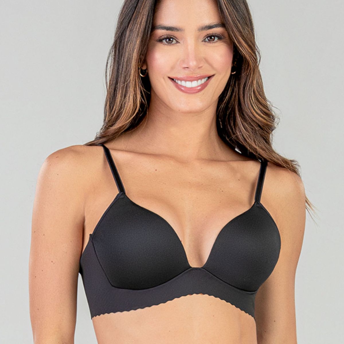 FORMAS INTIMAS - Brasier Mujer Negro FI 16968