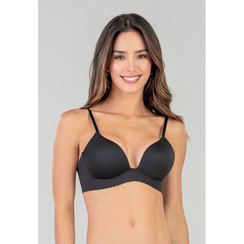 FORMAS INTIMAS - Brasier Mujer Negro FI 16968