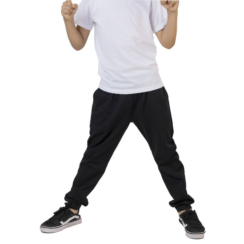 MARKETING PERSONAL - Jogger Infantil Negro Mp 2126