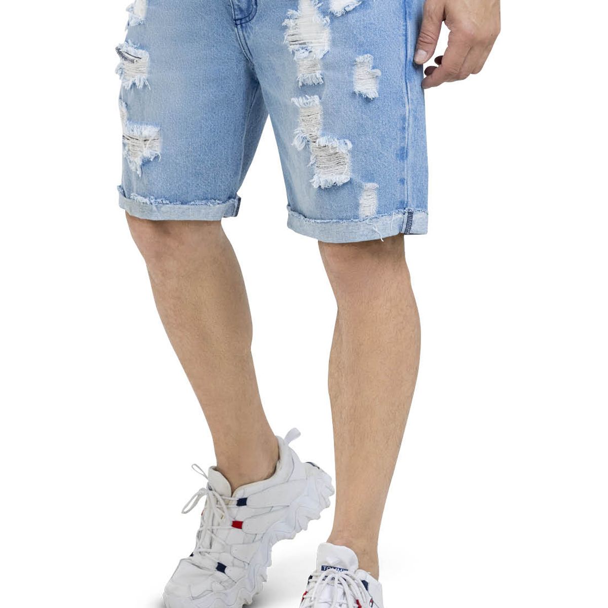 MARKETING PERSONAL - Bermuda Hombre Azul Claro Mp 5788