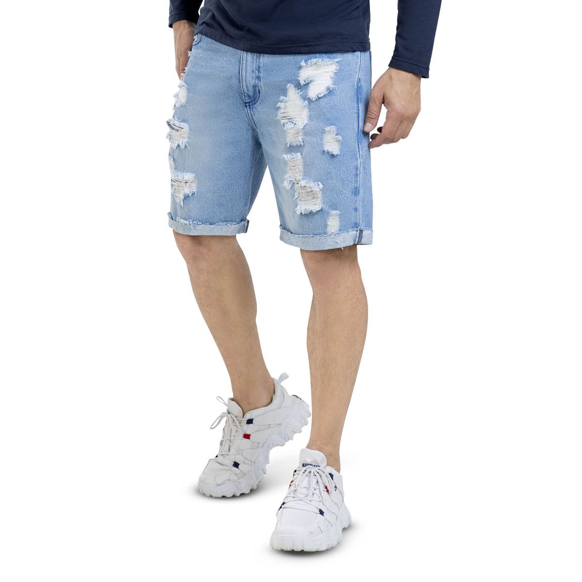 MARKETING PERSONAL - Bermuda Hombre Azul Claro Mp 5788