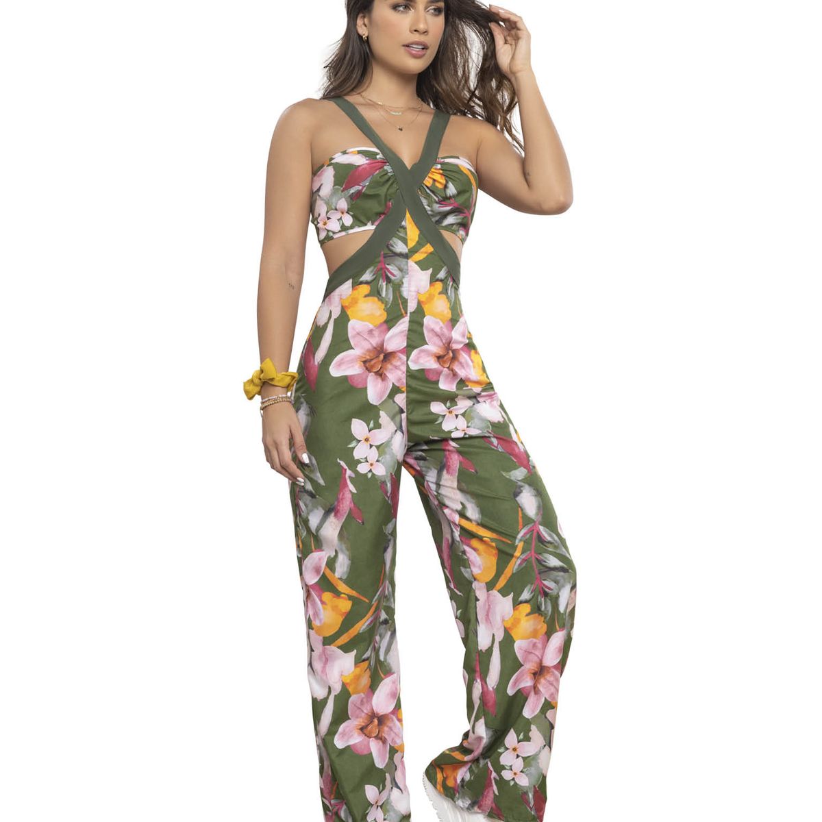 ATYPICAL - Enterizo Largo Mujer Estampado Atypical 3462