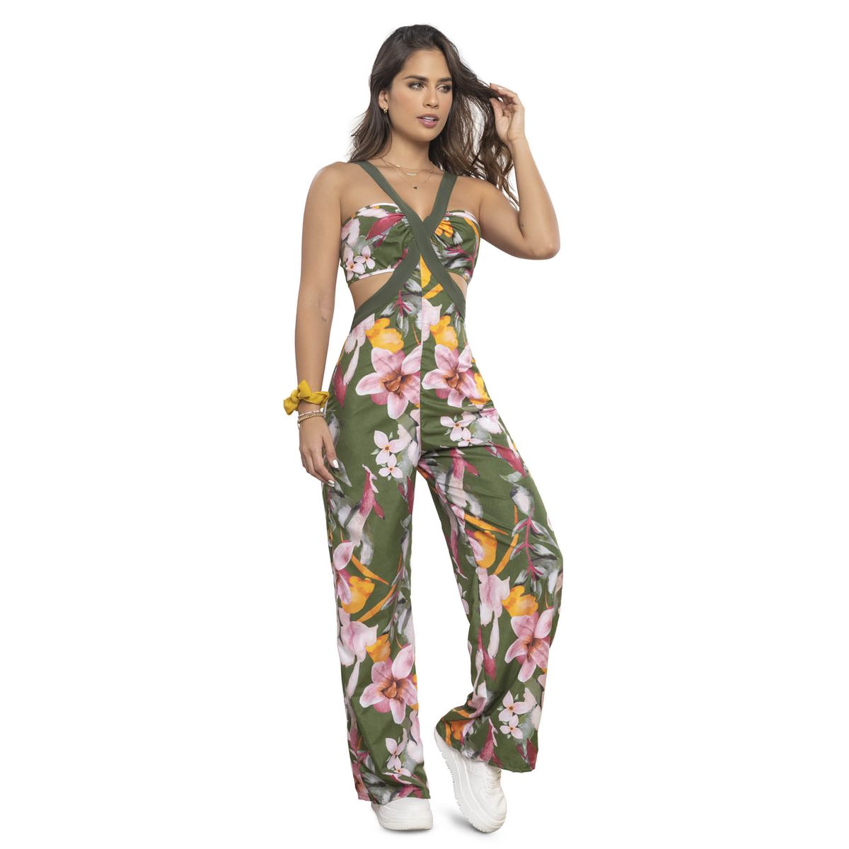 ATYPICAL - Enterizo Largo Mujer Estampado Atypical 3462