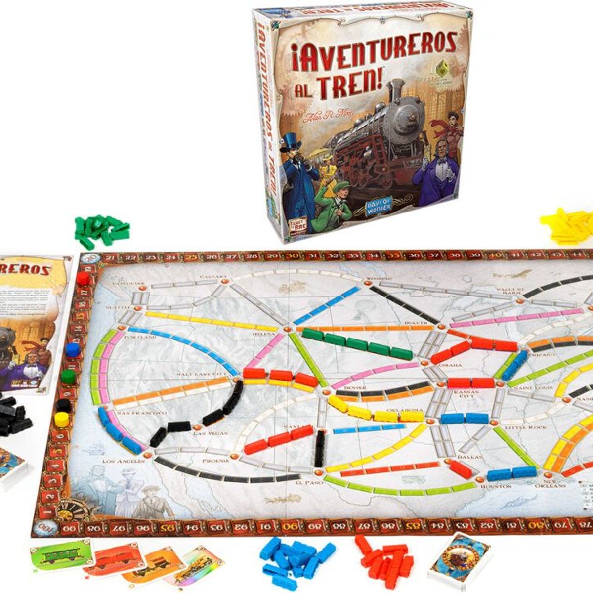 DAYS OF WONDER - Juego de mesa Aventureros al Tren