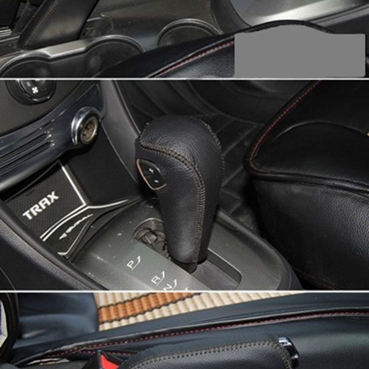 GENERICO - accesorios chevrolet tracker joy funda palanca y frenomano