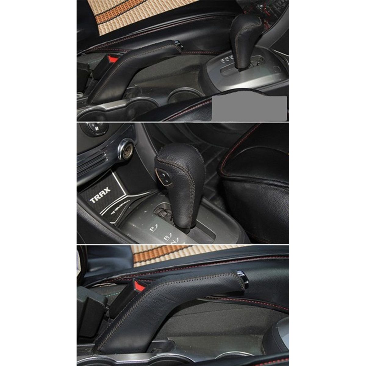 GENERICO - accesorios chevrolet tracker joy funda palanca y frenomano