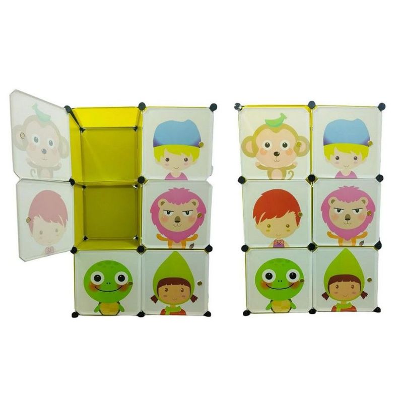 GENERICO - ARMARIO INFANTIL ESTANTE MODULAR PARA ROPA